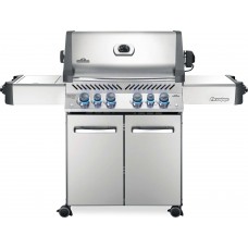 Napoleon P500RSIBPSS-3 Prestige 500 RSIB Propane Gas Grill, sq. in + Infrared Side and Rear Burner, Stainless Steel