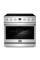 Cosmo Commercial Style 36 in. 6.0 cu. ft. Electric Range with 5 Burner Glass Cooktop and Convection Oven in Stainless Steel