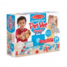 Melissa & Doug Examine & Treat Pet Vet Play Set