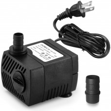 DOMICA 90 GPH Mini Submersible Pump, Small Fountain Pump (5W 350L/H) for water feature, Aquariums, Fish Tank, Tabletop Fountain, Pet Fo