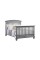 Soho Baby Richmond 4 In 1Crib Brushed Gray