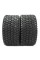 Motorhot Set of 2 Turf Lawn Mower Tire 18x9.50-8 18/9.50-8 4PR Golf Cart Tractor Turf Tires