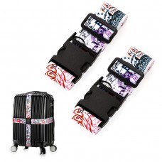 Gutsdoor Adjustable Travel Luggage Strap Suitcase Belt Travel Bag Accessories 196 in W x 64 ft L Color 4