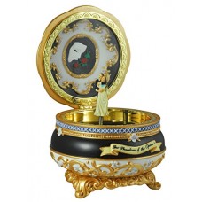 The San Francisco Music Box Company Phantom and Christine Hinged Trinket Box