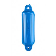 Attwood 9354BD1 Softside Oval Boat Fender with Thick-Wall Reinforced Eye Ends, Blue Finish