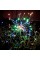 Anordsem Solar Garden Lights Solar Firework Lights Solar Powered String Light with 2 Lighting Modes Twinkling and Steady-ON for