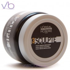 L'Oreal L’Oreal Professionnel Homme Sculpte Texturizing Fiber Paste, 5oz