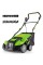 Costway IRONMAX 16-Inch Electric Dethatcher & Scarifier 15A 2-In-1 Lawn Dethatcher Green