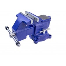 yost vises model 465 heavy-duty industrial 6.5- inch combination pipe and bench vise tool with 360-degree swivel base for hom