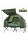 Costway Goplus 1-Person Waterproof Camping Tent Cot with Air Mattress, Pillow, Sleeping Bag