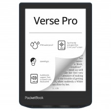 PocketBook Verse Pro EReader Waterproof EyeFriendly 6 EInk Carta HD Touchscreen AudioBook EBook Reader TexttoSp