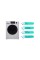 Equator 826W Touch Pet 15 lbs Compact 110V Sani Digital Washer 1400 RPM 16 Programs