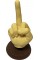 RMCTOYS Middle Finger Statue Hand | Joke Gifts Funny Gag for Adults | Office Novelty Toys | Desk Decoration Trophy Party Award Bobble Wo