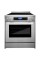 Cosmo Commercial-Style 30 in. 5 cu. ft. 5 Burner Electric Range with Self-Cleaning Convection Oven in Stainless Steel