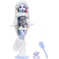 Monster High Booriginal Creeproduction Doll Abbey Bominable Collectible Reproduction with Doll Stand Diary Pet