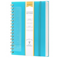 Yoment Spiral Notebook College Ruled A5 Spiral Bound Journal 160 Pages Thick Paper Plastic Hardcover Spiral Notebook 5x7 Wire Bo