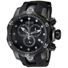 Invicta 6051 Men's Venom Reserve Polyurethane Watch - Black