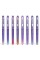 WRITECH Liquid Ink Rollerball Pens: 8ct Assorted Colors Extra Fine Point Tip 0.5mm Rolling Pen for Smooth Writing Coloring Drawi