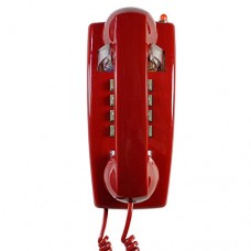 Sangyn Old Style Retro Wall Phone with Handset Volume Control Landline Corded Telehone Waterproof and Moisture Proof for Home,Hotel,Bat