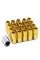 DNA Motoring LN-ZTL-9015-15-GD 16-Piece M12 x 1.5 Aluminum Alloy Wheel Lug Nuts + 4 x Lock Nut + 1 x Lock Nut Key (Gold)