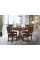 East West Furniture HBDU5-MAH-W 5 Piece Kitchen Dining Table Set - Mahogany Small Kitchen Table and 4 Mahogany Wooden Dining C