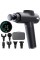 Fusion Black Pro Muscle Massage Gun Deep Tissue Percussion Muscle Massager Gun for Athletes Pain Relief Therapy and Relaxation,