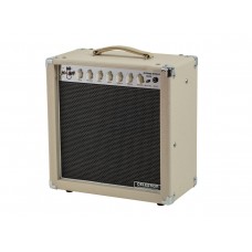 Stage Right 611815 MONOPRICE 15-Watt, 1x12 Guitar Combo Tube Amplifier with Celestion Speaker & Spring Reverb