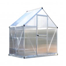 Palram HG5005 The Nature Series Mythos Twin Wall Greenhouse - Silver