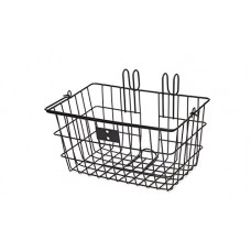 Retrospec Detachable Steel Apollo-Lite Lift-Off Front Bike Basket with Handles, Black