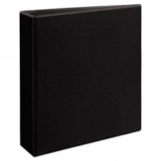 Avery AVE05500 Heavy-Duty Non Stick View Binder w/Slant Rings, 2' Cap, Black