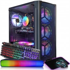 Great Choice Products Gaming Desktop Pc Computer,Intel Core I7 3.4 Ghz Up To 3.9 Ghz,Radeon Rx 580 8G Gddr5,16G Ram,512G Ssd,Wifi,Bluetooth