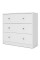 Tvilum Portland 3 Drawer Chest - White