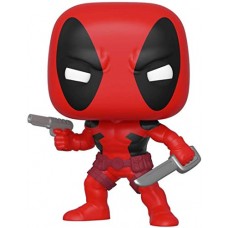 POP Funko 44154 POP. Bobble Marvel: 80th-First Appearance: Deadpool Collectible Figure, Multicolour, 3.75 inches