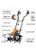 LawnMaster TE1318W1 Corded Electric Tiller 13.5-Amp 18-Inch Orange