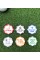 Horrible Balls Funny Golf Ball Marker Set Poker Chip Edition Great Novelty Golf Gift for A Bad Putter