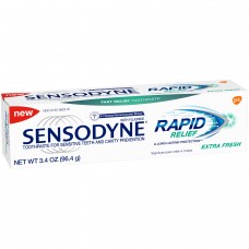 Sensodyne ® Rapid Relief Extra Fresh Toothpaste 3.4 oz. Box