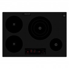 Equator 30' Electric Hybrid CERAMIC-INDUCTION 4 Burner Cooktop Equator Design 220V