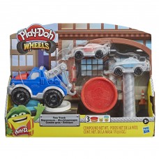 Play-Doh PlayDoh Wheels Tow Truck Toy for Kids 3 Years and Up with 3 NonToxic Colors