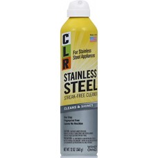 CLR Stainless Steel Cleaner, 12 Ounce Aerosol Spray (Packaging May Vary)