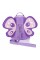 Hipiwe Baby Anti-Lost Backpack Butterfly Walking Safety Belt Harness Toddler Reins Strap with Leash (Purple)