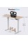 Sweetcrispy Electric Standing Desk48 x 24in Adjustable Height Electric Stand up Desk Standing Computer Desk Home Office Desk Er