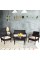 Costway 4PCS Patio Rattan Conversation Furniture Set Cushioned Seat Glass Table