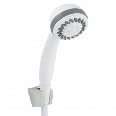 LDR Industries Handheld Shower 3 Function Unit, White