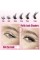 Zegaine Lash Clusters Kit Fluffy Eyelash Extension Cat Eye Lashes Natural Look Left Right DIY Lash Extension Kit Wispy Fox Eye