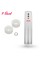 LeLuv White iPump Battery Power Penis Pump 9' Dotted Cylinder & C.Ring + 3 Small Sleeves