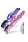 LeLuv Rabbit Vibrator SLIM BUNNY Waterproof with Discreet Lipstick Massager