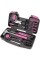 Great Choice Products 40-Piece All Purpose Household Pink Tool Kit For Girls, Ladies And Women - Includes All Essential Tools For Home, Garage, Off…